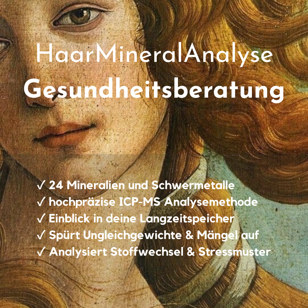 Haar-Mineral-Analyse mit Gesundheitsberatung
