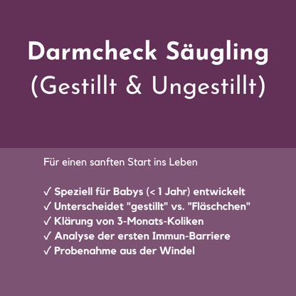 Darmcheck Säugling