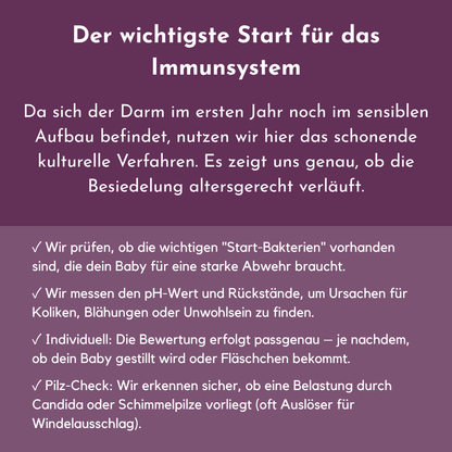 Darmcheck Säugling