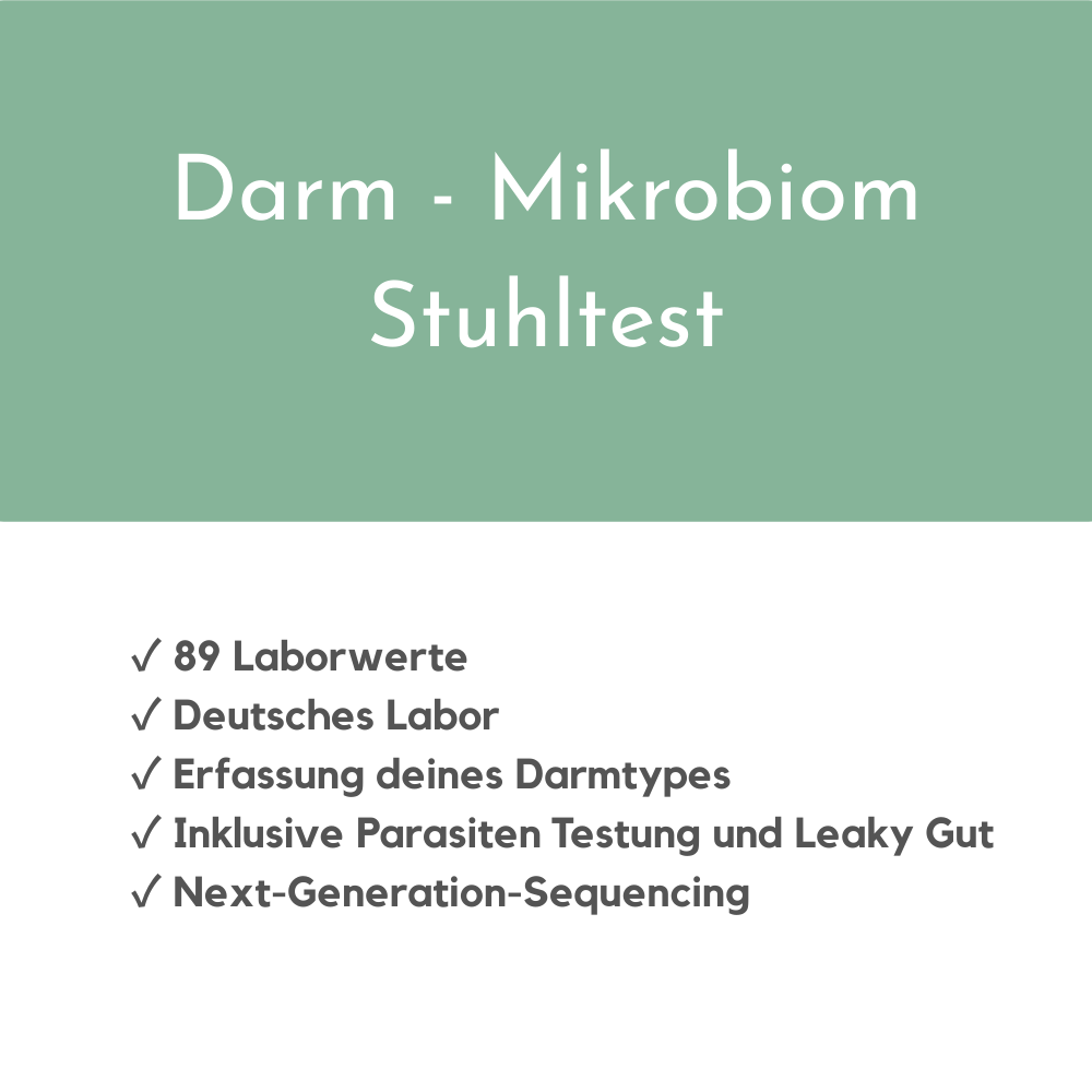 Darm - Mikrobiom Stuhltest (Parasiten & Leaky Gut)