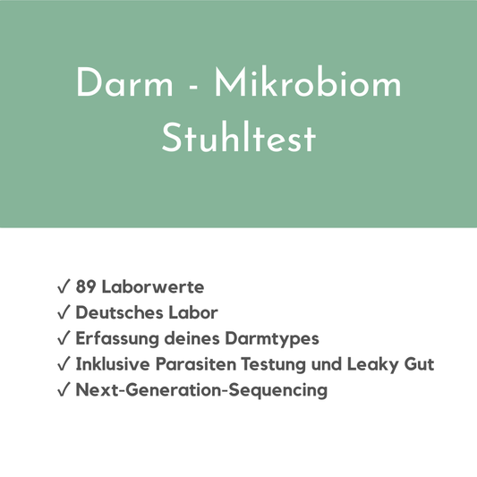 Darm - Mikrobiom Stuhltest (Parasiten & Leaky Gut)