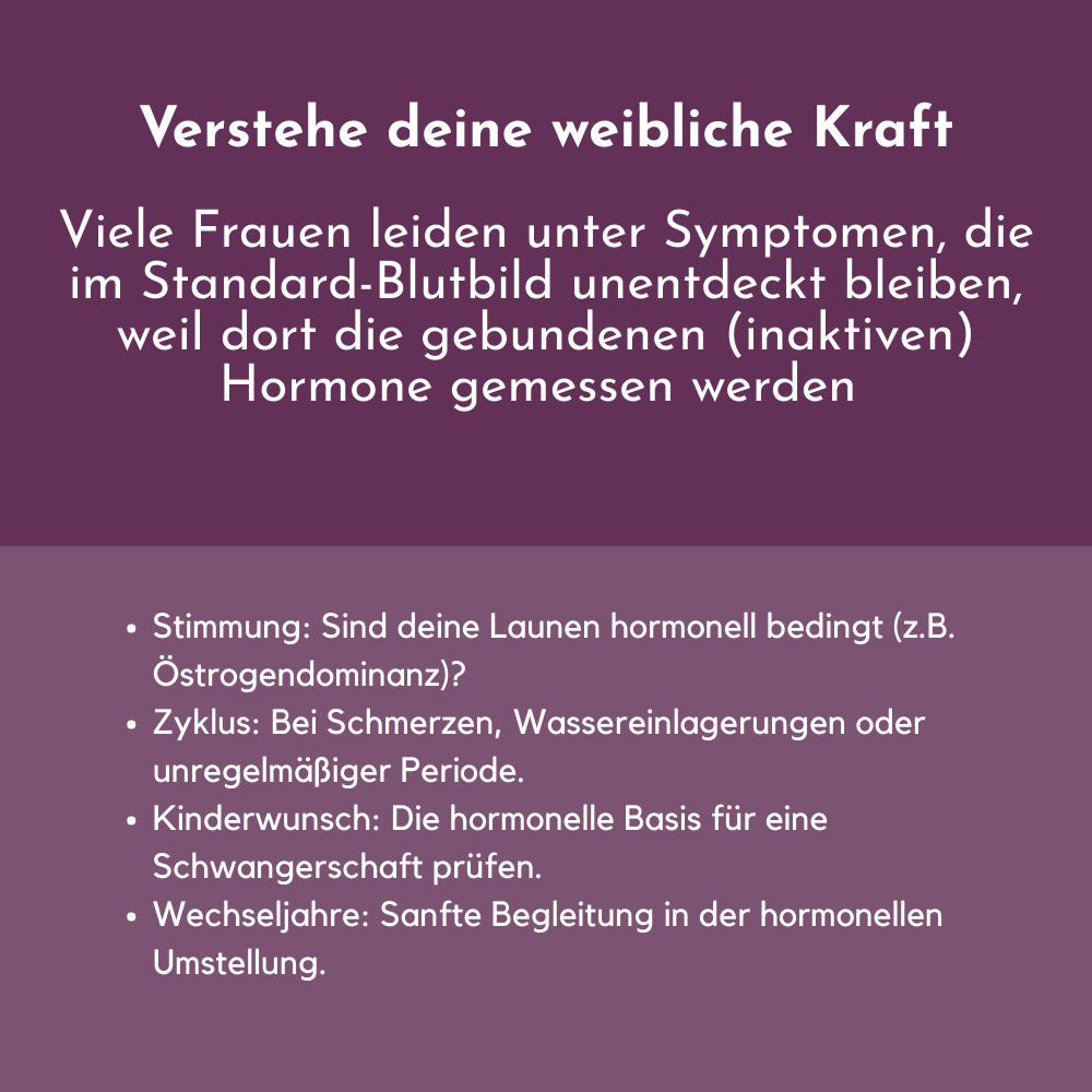 Hormone analysis (cycle &amp; fertility)